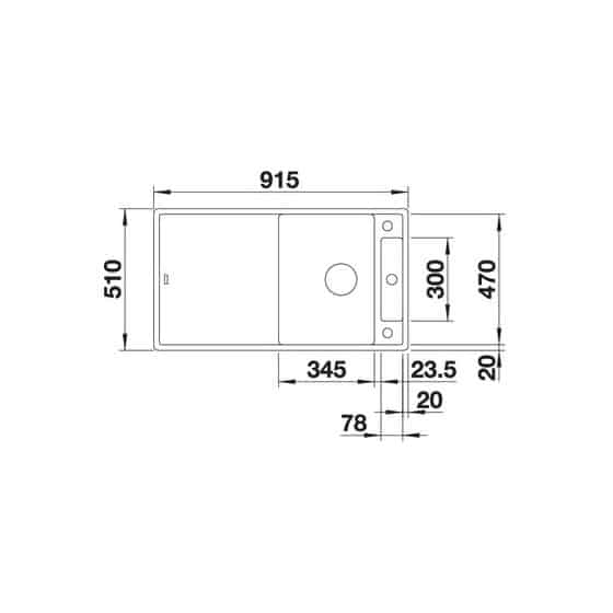 Blanco Axia III 5S Silgranit
