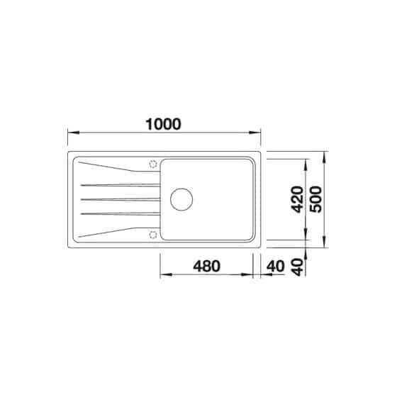 Blanco Sona XL 6S Silgranit
