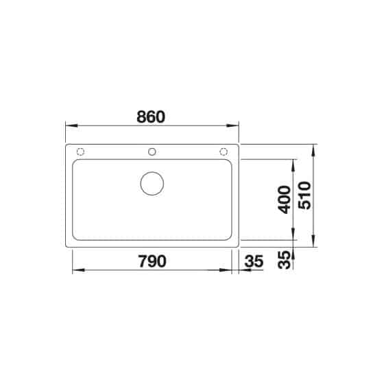 Blanco Naya XL 9 Silgranit