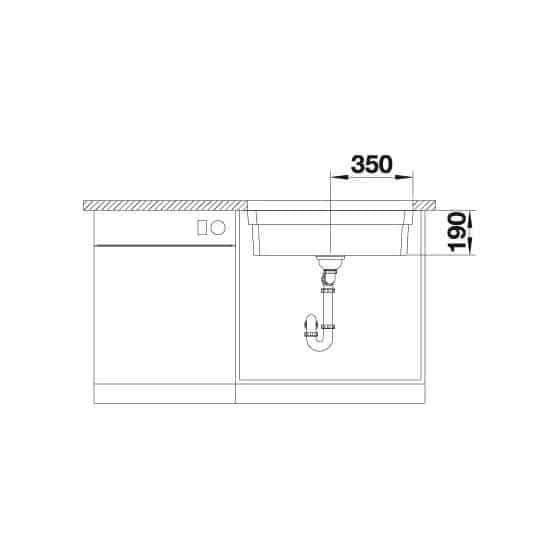 Blanco Etagon 700-U Inox InFino