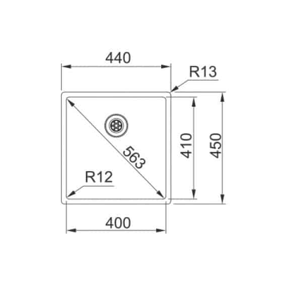Franke Box BXX110-40