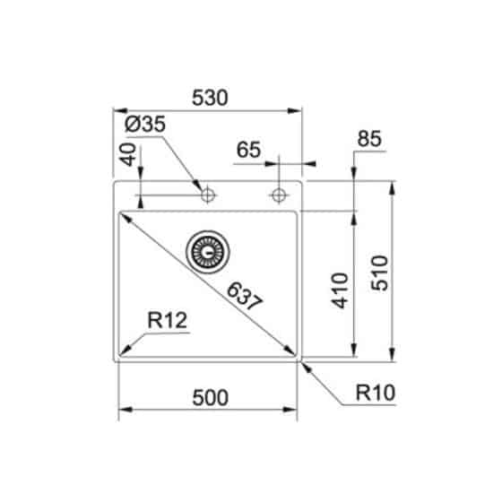Franke Box BXX210-50