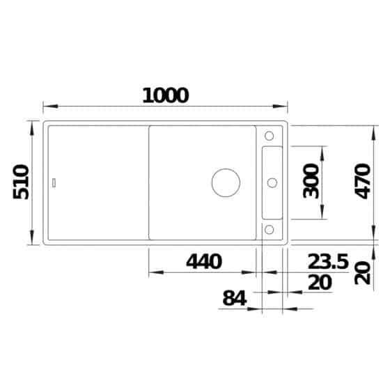 Blanco Axia III XL 6S Silgranit