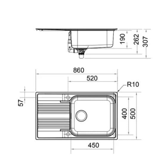 Franke Smart SRL611-86L