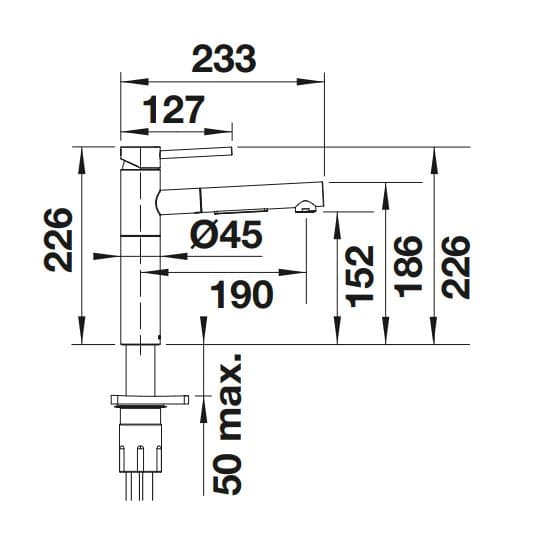 Blanco Alta-S II Chrome