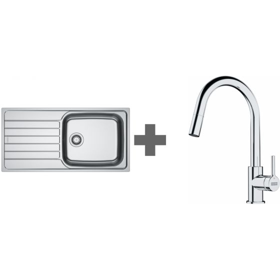 PACK Franke Spark SKX/SKL611-XL + Mitigeur