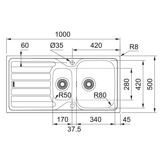Franke Flash FLL651 Franke Flash FLL651
