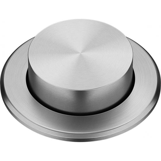 Bouton push Franke finition inox satiné