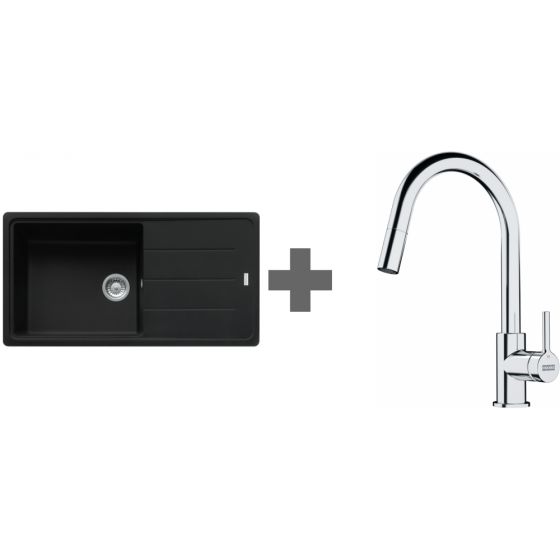 PACK Franke Basis Fragranit BFG611-XL + Mitigeur PACK Franke Basis Fragranit BFG611-XL + Mitigeur
