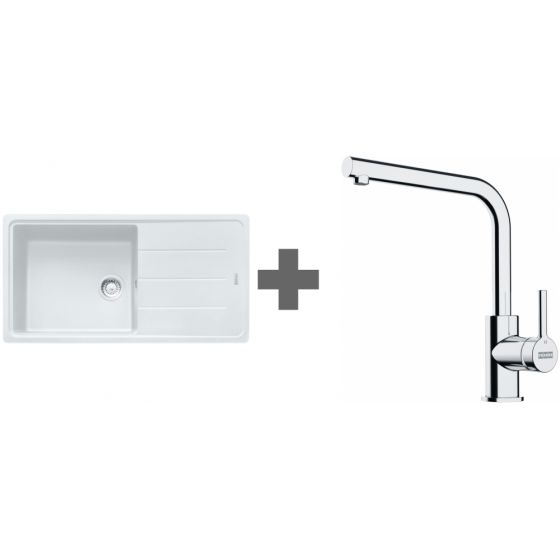 PACK Franke Basis Fragranit BFG611-XL + Mitigeur PACK Franke Basis Fragranit BFG611-XL + Mitigeur