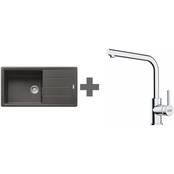 PACK Franke Basis Fragranit BFG611-XL + Mitigeur PACK Franke Basis Fragranit BFG611-XL + Mitigeur