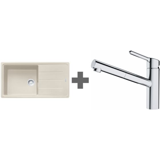 PACK Franke Basis Fragranit BFG611-XL + Mitigeur PACK Franke Basis Fragranit BFG611-XL + Mitigeur