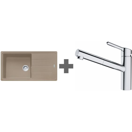 PACK Franke Basis Fragranit BFG611-XL + Mitigeur PACK Franke Basis Fragranit BFG611-XL + Mitigeur