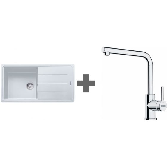 PACK Franke Basis Fragranit BFG611-XL + Mitigeur PACK Franke Basis Fragranit BFG611-XL + Mitigeur