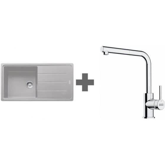 PACK Franke Basis Fragranit BFG611-XL + Mitigeur PACK Franke Basis Fragranit BFG611-XL + Mitigeur