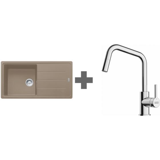 PACK Franke Basis Fragranit BFG611-XL + Mitigeur PACK Franke Basis Fragranit BFG611-XL + Mitigeur