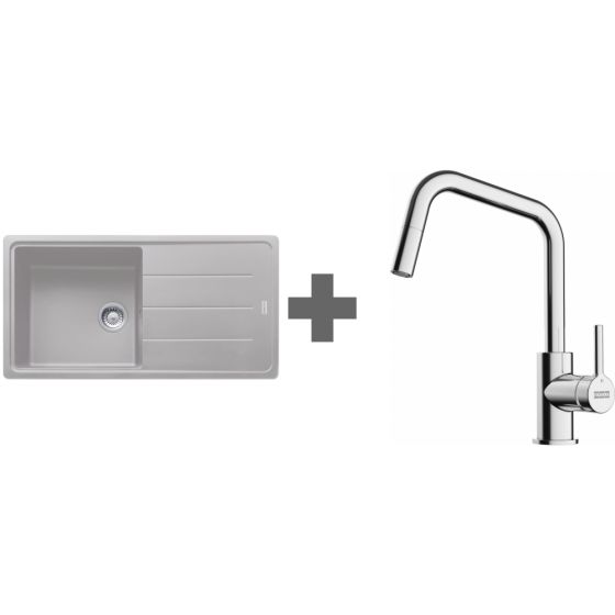 PACK Franke Basis Fragranit BFG611-XL + Mitigeur PACK Franke Basis Fragranit BFG611-XL + Mitigeur