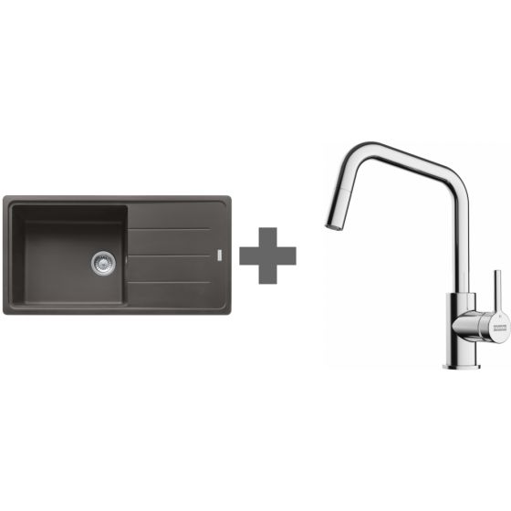 PACK Franke Basis Fragranit BFG611-XL + Mitigeur PACK Franke Basis Fragranit BFG611-XL + Mitigeur