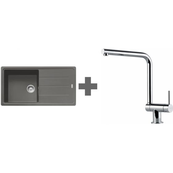 PACK Franke Basis Fragranit BFG611-XL + Mitigeur PACK Franke Basis Fragranit BFG611-XL + Mitigeur