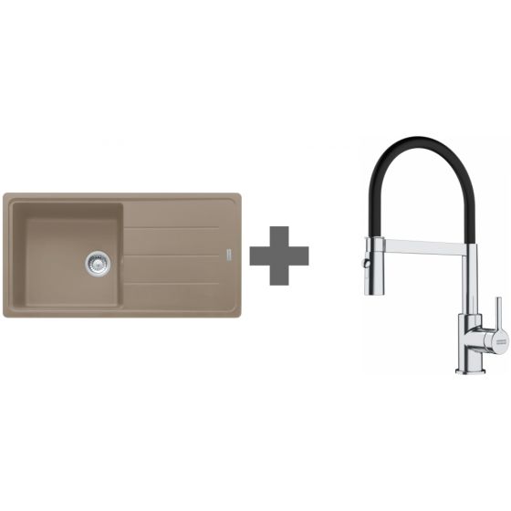 PACK Franke Basis Fragranit BFG611-XL + Mitigeur PACK Franke Basis Fragranit BFG611-XL + Mitigeur