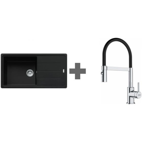 PACK Franke Basis Fragranit BFG611-XL + Mitigeur PACK Franke Basis Fragranit BFG611-XL + Mitigeur