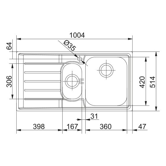 Franke Neptune NEX251 Franke Neptune NEX251