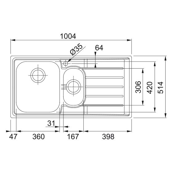Franke Neptune NEX251 Franke Neptune NEX251