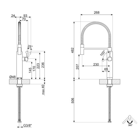 Smeg Rétro MDF50BL Smeg Rétro MDF50BL