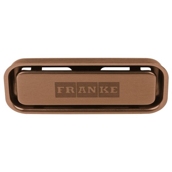 Trop plein rectangulaire Franke Cuivre PVD
