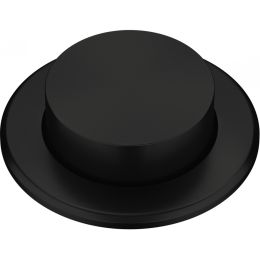 Bouton push Franke Noir Mat