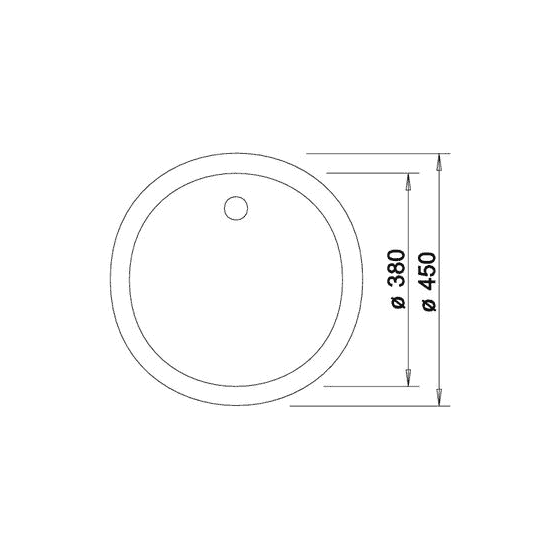 BLANCO RONDO SILGRANIT®