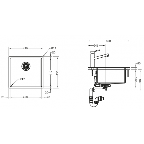 Franke Box BXX110-45